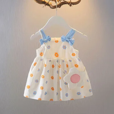 Summer Dress for Baby Girl for New Born Little Girls Party Dresses Cute 2pcs Suits Infants Clothes Sets Baby Clothing for Girl