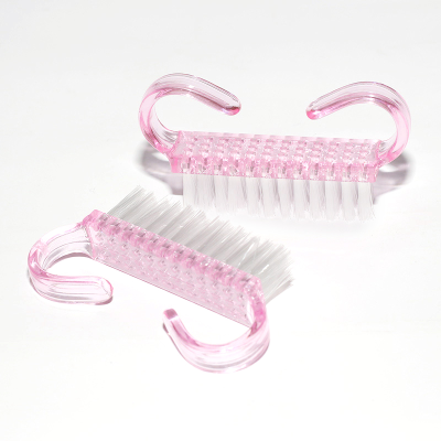 Professional Manicure Salon Toes Nails Dust Cleaning Nail Cleaning Brush Plastic Nails Dust Brush