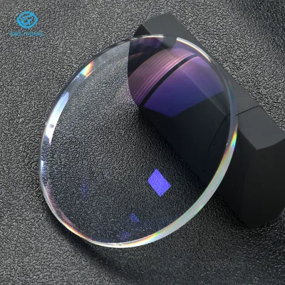 In Stock China SHMC 1.56 Blue Cut Optic Lens Single Vision Blue Film UV420 Blue Light Block Prescription Lenses
