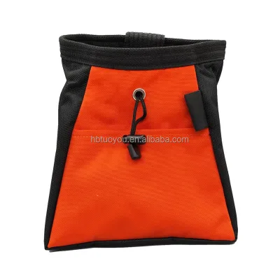 Factory New Design Roll-top Closure Boulder Chalk Bag Large Size Climbing Bag