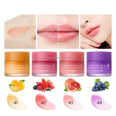 Best-selling Repairing Fruit-flavored Lip Nourishing Lip Sleeping Mask