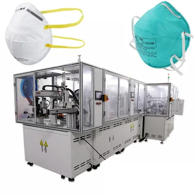 CO-WIN New Fully Automatic 1860 N95 Cup Mask Making Machine
