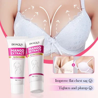 BIOAQUA Breast Plumping Enlargement Cream Efficient Breast Firming Lifting Tightening Breast Plumping Oil Enhance Chest Curves
