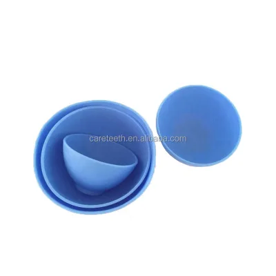 Dental Lab Equipment Non Slip Mixing Bowl Set Plastic