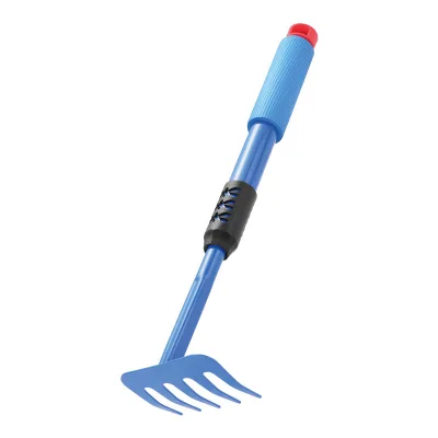 mini gardener gardening tool kit sets hand digger shovel with red handle five teeth rake farm tools and equipment sale