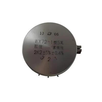 WX72-1 Type Singleturn Potentiometer 5 Watt Rotary Rheostat with 1K2K 2K2 4K7 5K 5K6 10K 22K 47K Settings