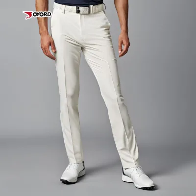 Hot Selling Lightweight and Breathable Men's Golf Plus Size Men's Pants & Trousers Wholesale Man Golf Pants