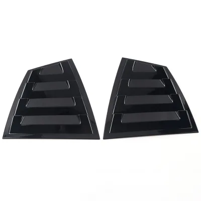 Retrofitting Bodykit ABS Side Rear Window Scoop Louver Shutters Cover Trim for Subaru WRX/STI 2014-2023
