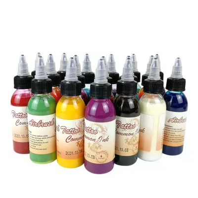 Tattoo Ink Microblading Temporary Body Paint Pigment Glow in the Dark Airbrush Permanent Makeup Aftercare