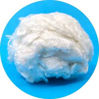 White 1.33Dtex 38MM Bamboo Fiber for Spunlace
