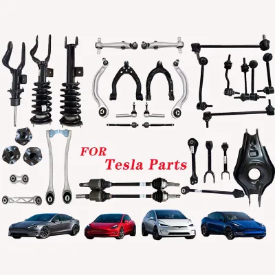 High Quality Black New Bodykit Original Spare Parts Car Bumper Fender Bracket Wing Diffuser Exterior Trim Tesla Model 3 X S Y