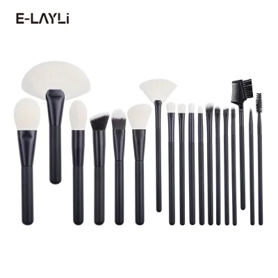 Portable Makeup Multi-Functions Vegan Hair Soft Fluffy Powder Face Brushes Beauty Customized Odm/Oem Factory High Quality