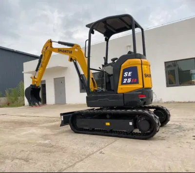 SHANTUI Brand New 3.8ton Mini Crawler Excavator SE36SR With Breaker Hammer Japan Engine EPA Approved
