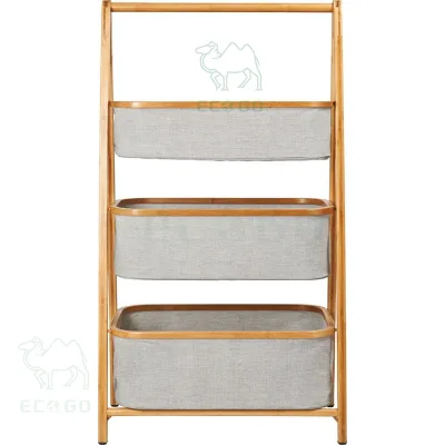 Original Laundry Basket Home Folding Laundry Bags & Baskets 3 Compartments Foldable Laundry Basket