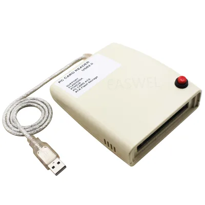 USB 2.0 to 68 Pin ATA PCMCIA Flash Disk Memory Card Reader CardBus Card Adapter
