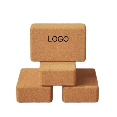 AKTIV High-Density Natural Cork Yoga Block Anti-Slip Organic Simple Unique New Type Blank Effective Practice