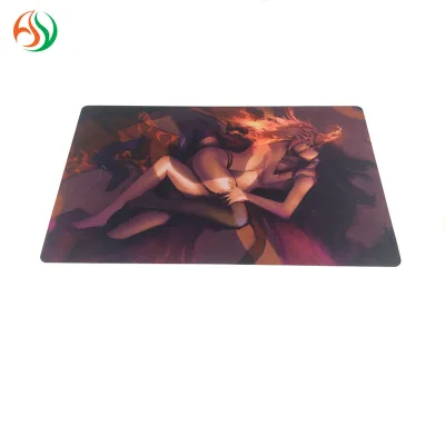 AY Full Photos Girls Large Custom Private Label Eco Friendly Nonslip Rubber Gaming Keyboard Mouse Pad Wholesale