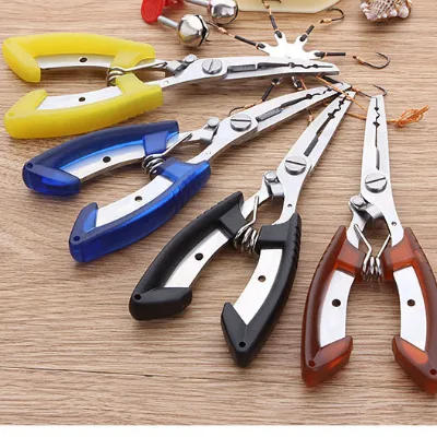 2026 Fishing Pliers Stainless Steel Fishing Pliers & Tools Hook Remover Braid Line Lure Cutter Scissors Scissor Break Wire