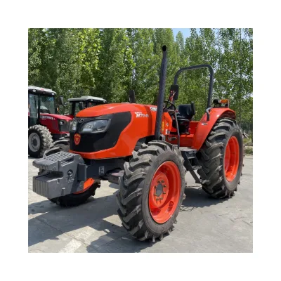 Small Farm Tractors Second Hand Used Kubota 7040 Kubota 6040 Tractor 4WD M704K for Agriculture 70hp 4x4 Wheel Drive Tractor