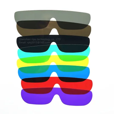 Luxury Crystal Lens Glasses Polarizer Disposable Anti-Ultraviolet UV400 Reel Curly Sunglasses Gravure Printed Birthday