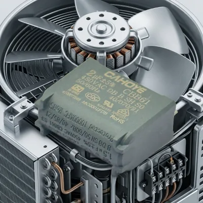 Export CBB61 Air Conditioning Fan AC Motor Run Capacitor Polypropylene Thin Film Capacitors 250VAC-450VAC
