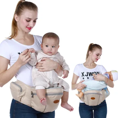 Factory Wholesale Multifunctional Baby Carrier Storage Single Waist Stool Baby Wrap Carrier Cotton Baby Wrap