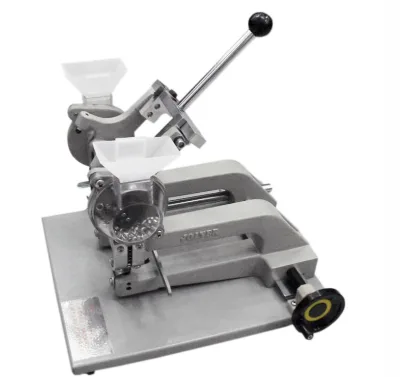 TONGRO SC5 Double-Head Lengthened Corns Manual Buttonhole Machine with 2-Hole Punches