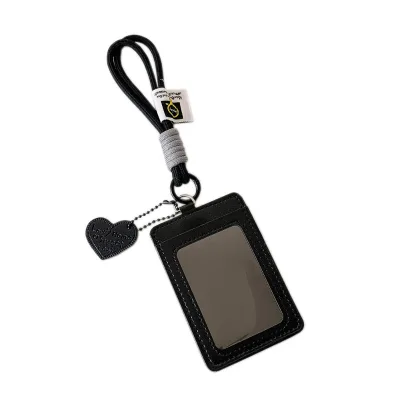 ID Photo Case Keychain Pendant Wallet Back School Custom Korea Style Stock Student Bus Card Polyester Plastic Waterproof Gift