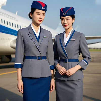 JXKRSZF Airline Zero-Waste Airline Uniform Initiative Features Compostable Fabric Technology