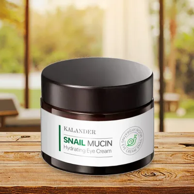 Snail Eye Cream with Elasticity & Plumping Vitamin C Infused for Brightening Dark Circles Firming & Deep Hydration