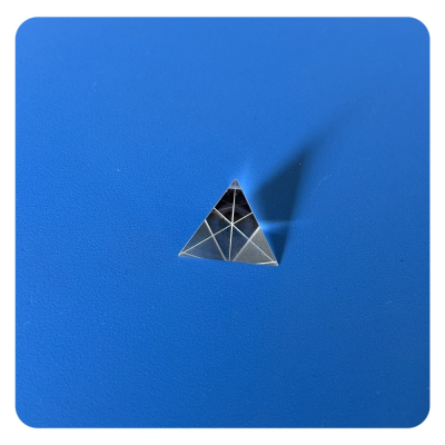 Customized BK7 Cube Prism Triangle Pyramid Glass Prisms