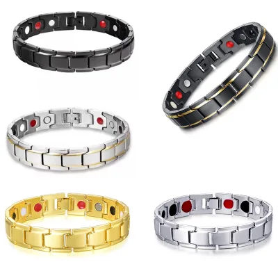 Wholesale Fashion Couple Bracelet Jewelry Alloy Magnetic Bracelet Men