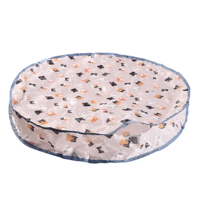 New Arrival Christmas Interactive Toys for Cats to Playl Motion Activated Chirping Cat Toy Ball Hunting Cover Play Mat