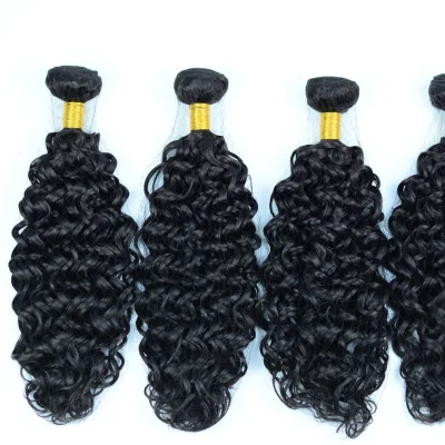 Water Wave Hair Weaving All Color Available Protein Synthetic Hair Weft