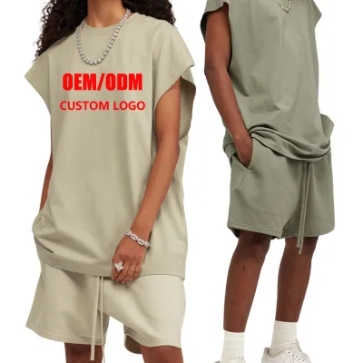 Men's High Quality 100% Cotton Comfortable Customizable Oversized Vintage Vest