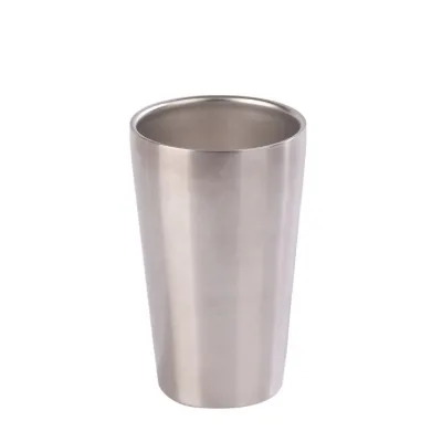 Stainless Steel 304 Double Wall Heat Proof Beer Mug 300ml Adults Party Eco-Friendly