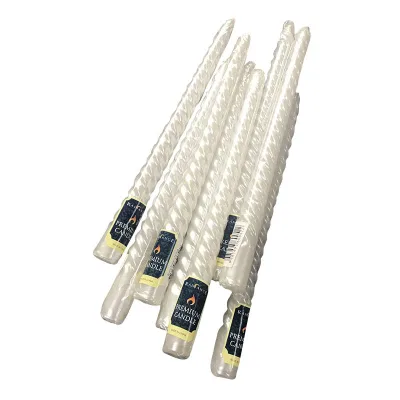 Wholesale Cheap Price Twisted Candle Different Size 8 Inches and 10 Inches Spiral Candles