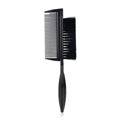 Unique Hair Brush Combination Comb Black Bristles Brush Double Combination Hairdresser Beauty Styling Cleansing Neck Brush