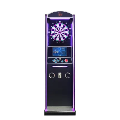 Best Price Good Quality Wooden case Electronic Soft Tip Dartboard International Standard Dart Machines for bar