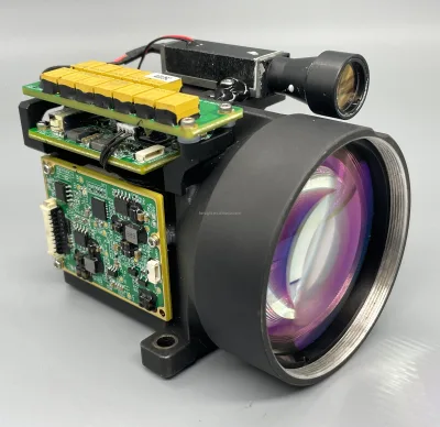 20km Ultra Long Range 1535nm Eye Safe Laser Rangefinder for Border Coastal Monitoring Camera