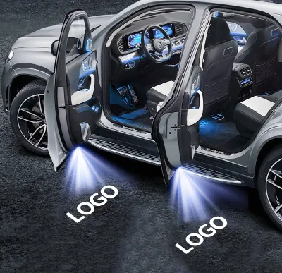 Custom Logo Car Door Led Logo 3D Ghost Shadow Welcome Light Wireless HD Projector Light for All Cars