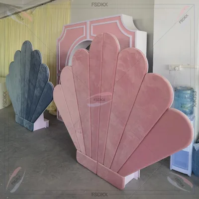 Colorful Acrylic Bridal Backdrop Wedding Wall Support Party Events Birthday Decoration