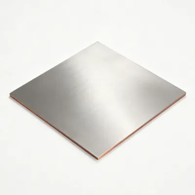 ASTM B898 Grade2 Titanium+Cu 11000 Copper Explosion Welded Bimetallic Sheet for Electrowinning & Chlor-Alkali Industry Luna