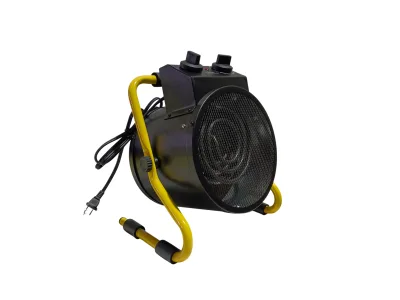 Fast Heating Black Three Speed Temperature Regulation Heater Portable Industry Electric Heater