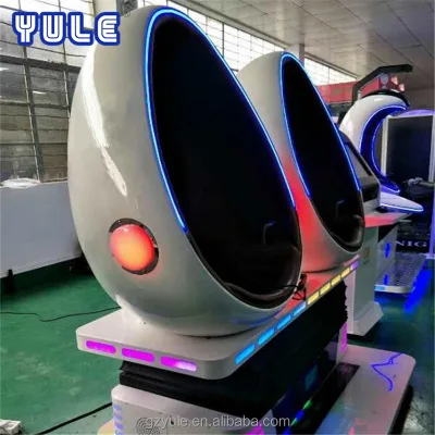 Vr Single Egg Chair Egg Videos Gaming Vr 360 Degree Rotation Simulator New Promotion Vr Egg Capsule Virtual Reality Game
