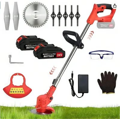 Hot Selling Household Small Electric Lawn Mower ultra Long Endurance Lithium Battery Grass Cutting Machine