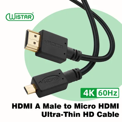 Support Customization High Speed Micro HDMI to HDMI Cable 4K 18Gbps Supported HDMI Type D to Type a Kable AM to DM