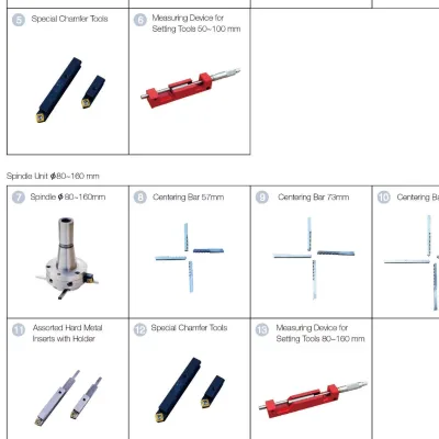 Special Chamfer Tools for FT7 Cylinder Boring Machine Engine Rebuilding Cylinder Repair Accessories