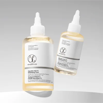 2025 Oem Organic Glycolic Acid 7% Exfoliating Toner Glycolic Acid Toner Hydrating Whitening Dark Spot Remove Skin Toner