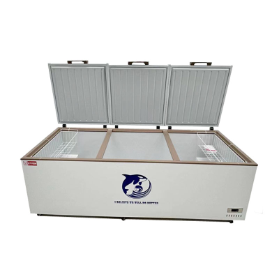 3 Door Freezer Horizontal Cool Room Refrigeration Equipment Freezer